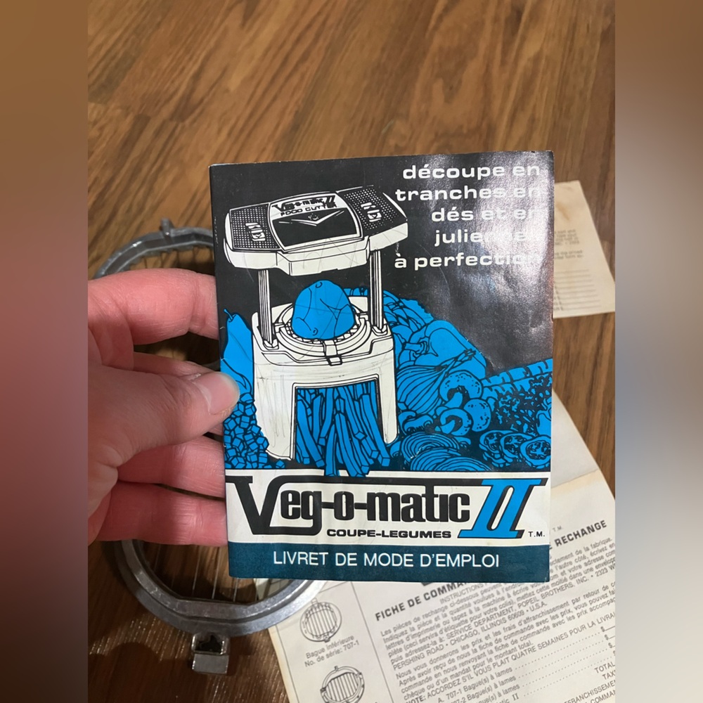 Vintage Veg o Matic food cutter. - Picture 9 of 11